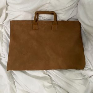 Vintage laptop case or folder bag